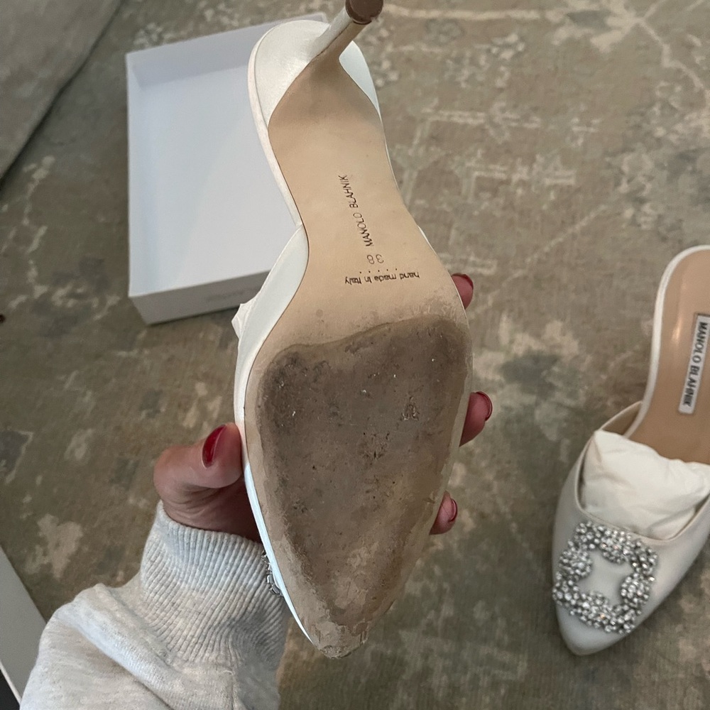 COPY - Manolo Blahnik hangisimu 70 mule - Picture 5 of 9